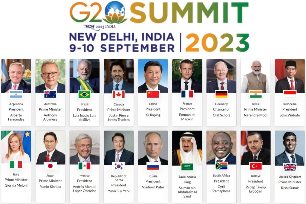 Read more about the article The G20 Summit in India – A Comprehensive Overview